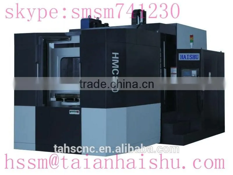 hobby cnc metal machines HMC800 Horizontal cnc machining center and cnc metal engraving machine