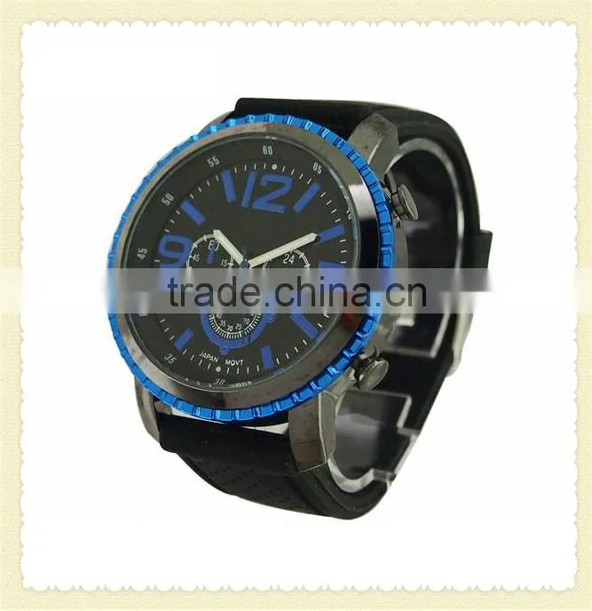 Doris Watch model alloy case men sport silicone watch popular products
