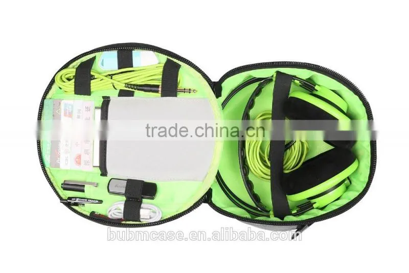 BUBM wholesale fashion nylon headphone case protective carrying Case for headset