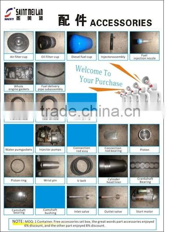 Generator spare parts, engine parts,, generator part