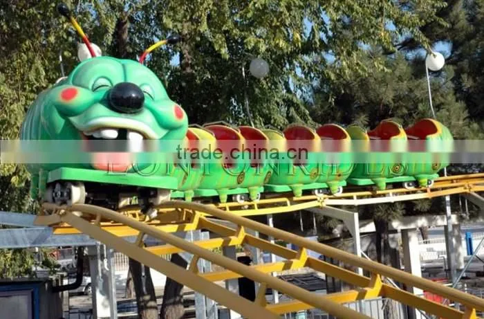 Amusement Equipment Park Amusement Rides Trailer Mounted Caterpillar Roller Coaster for Sale