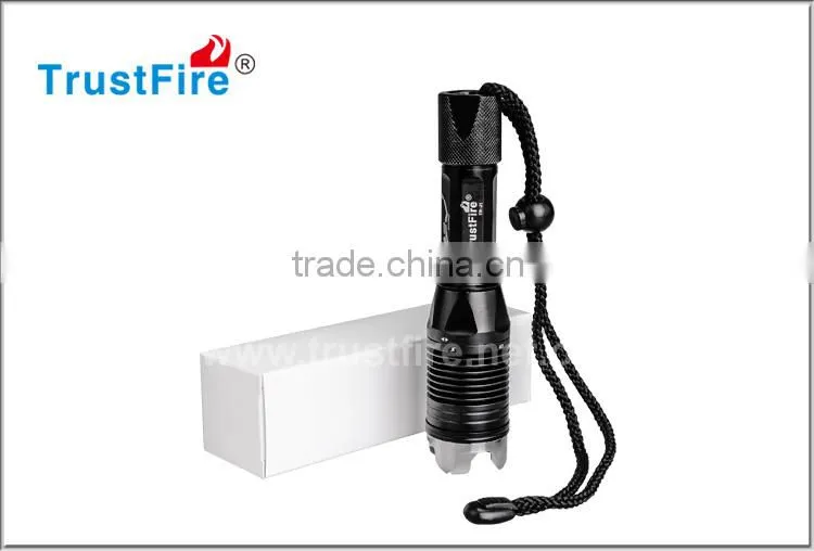 Trustfire factory TR-J1 cree led waterproof dive flashlight/dive torch