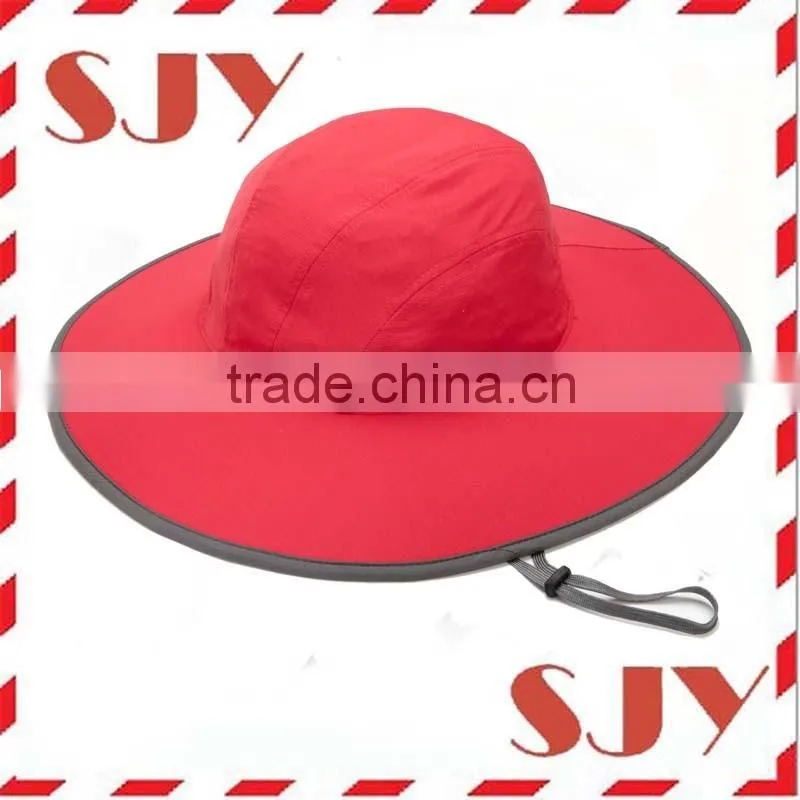 100%polyester dri-fit foldable sun protection fishing hats