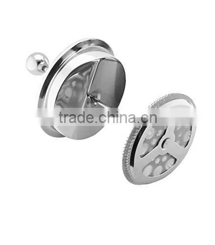 1L Double-Wall Satin Polished Stainless Steel coffee press with Filter