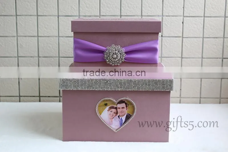 Elegant wedding card box card boxes for wedding wholesale