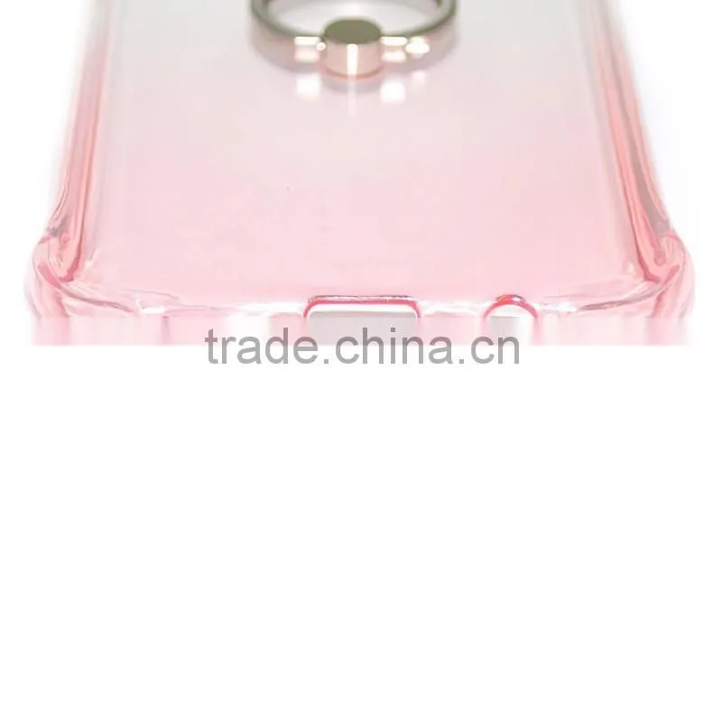 TPU back cover bumper case with ring kickstand holder for Huawei honor ascend lite mate8 P 9 gr3 y 6 5 max plus 7