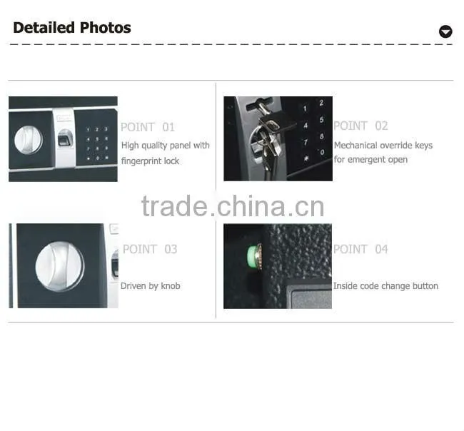 biometric safe with high quality