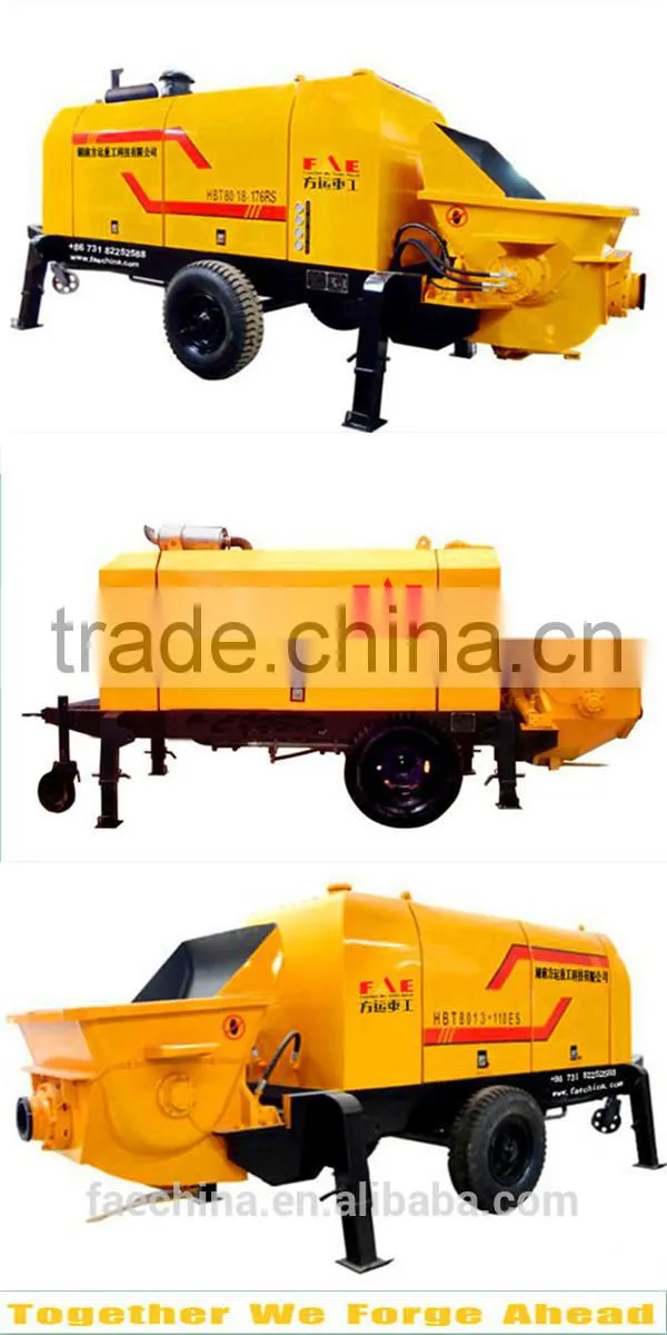 Chinese new Truck-mounted Concrete pump HBT Series with CE approval