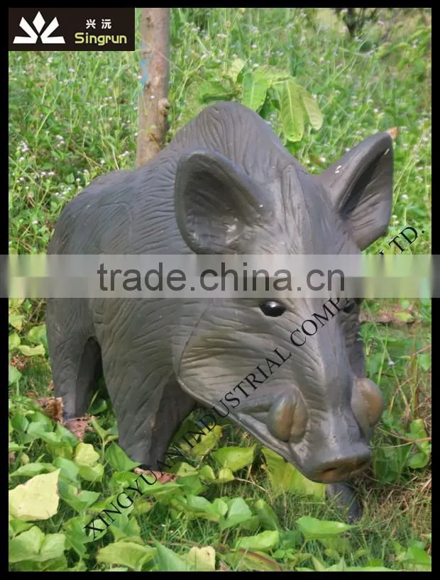 Wild boar archery target for shooting