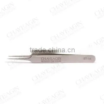 Eyelash Extension stainless steel Professional X-Type Tweezer