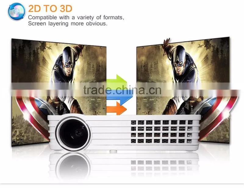 Mini Projector Mobile Phone Mini Portable Projector LED Mini Pocket Projector