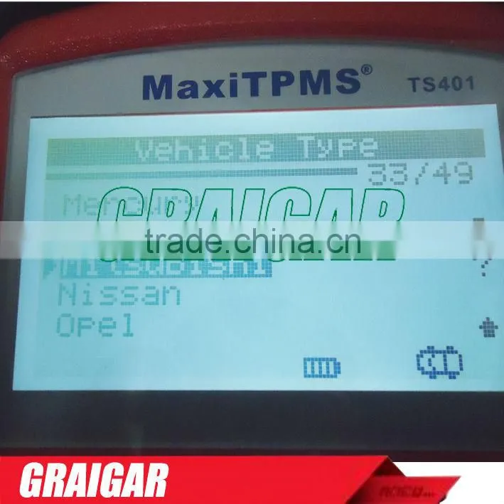 Original AUTEL Product Autel MaxiTPMS TS401 Set & Correct Tire Pressure Monitor System Diagnostic Tool (the latest version)
