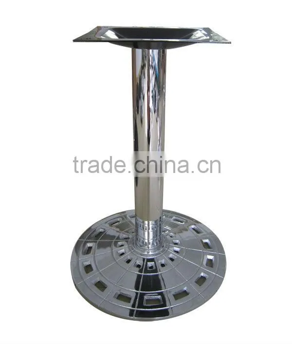 Furniture Black Round Metal Table Bases