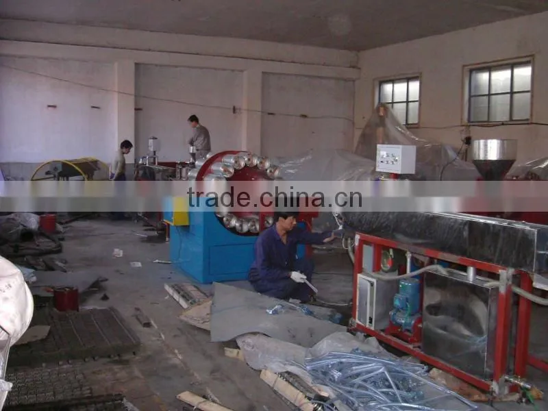 Hign-quality PVC Steel Wire reinforcing Pipe Production Line