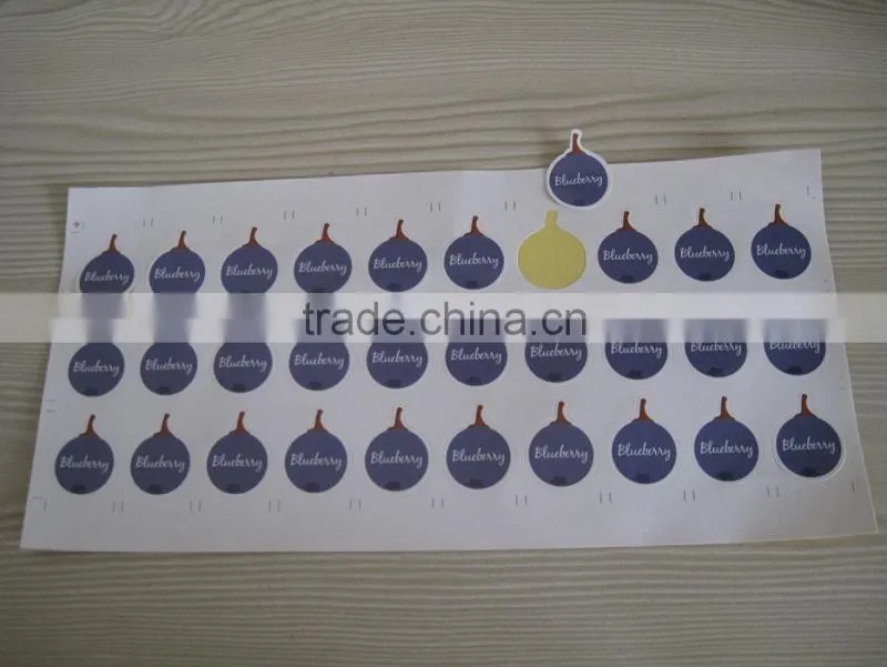 Cute and charming clear vinyl sticker