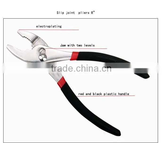 5inch 6inch 8inch 10inch pliers slip joint
