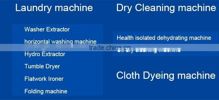 Automatic commercial textile washer machine