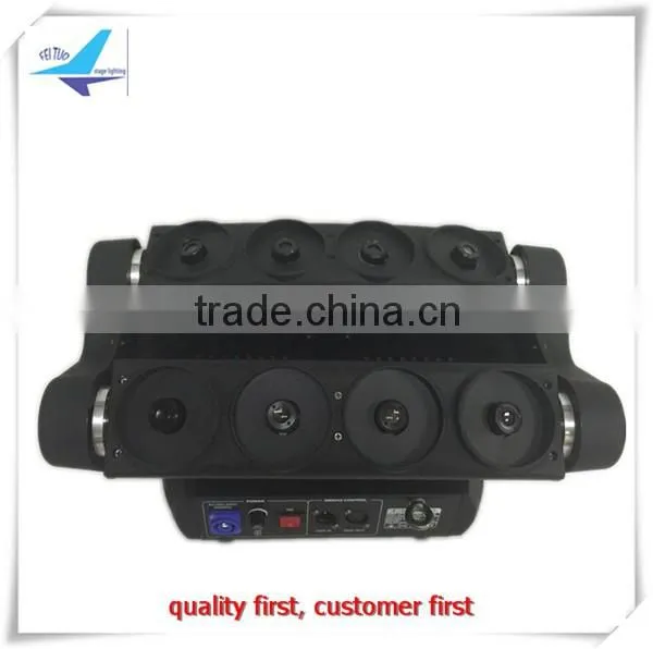 8 lens 10w rgb laser stage lighting moving head laser light