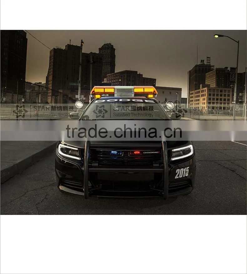 Amber led strobe light bar police car TBD-3000L/AMBER
