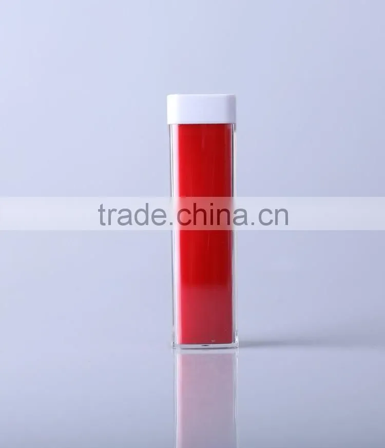 Factory price Wholesale lipstick power bank Portable mini battery charger