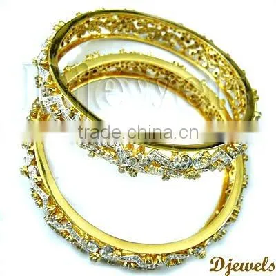 Diamond Bangles, 2013 Bangles, Diamond Gold Bangles