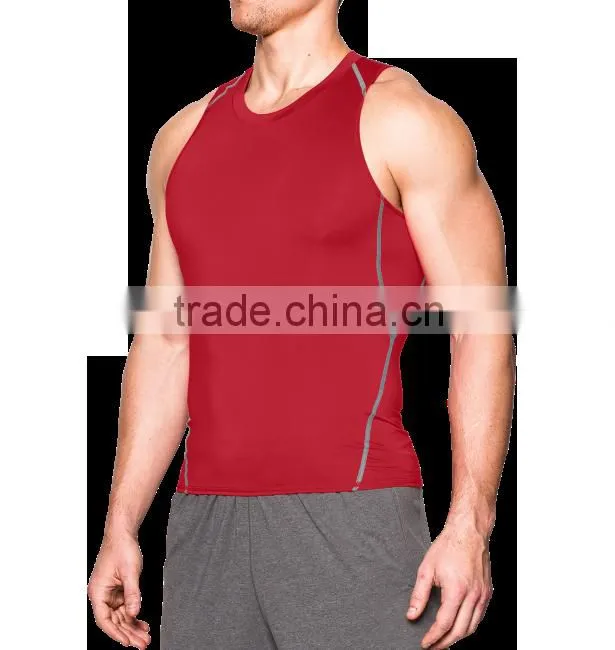 Factory Breathable Wholesale Custom Men Sports Gym Fitness Wear Clothes Tank tops