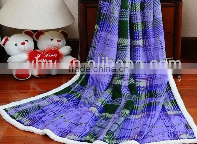 2015 Newset Shaoxing supplier Comfortable mora blanket