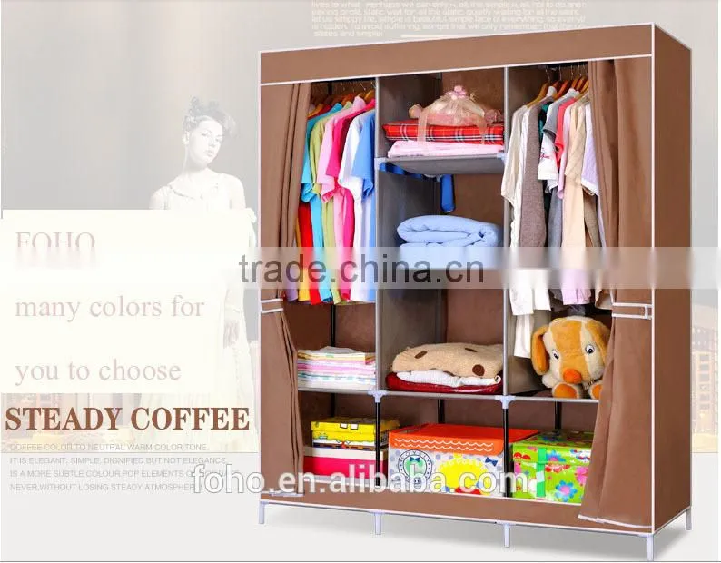 Hot sale wardrobes for bedrooms fancy bedroom wardrobe cubes set wardrobe (FH-CM0505)