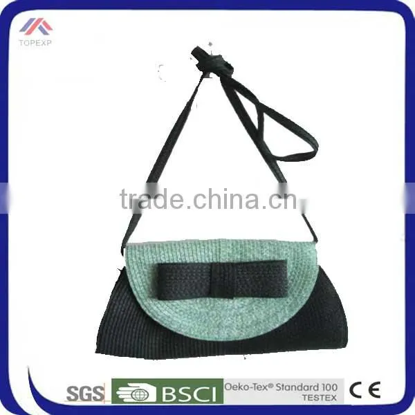 Long Handle Shoulder Bag Linen Mini Two Colors Bag