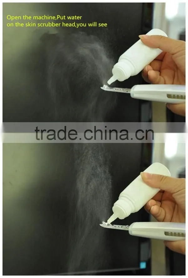Portable Rechargeable Ultrasonic Skin Scrubber Beauty Machine