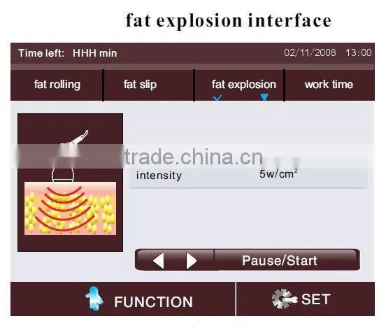 Powerful Ultrasonic Liposuction Equipment With Vacuum -F002