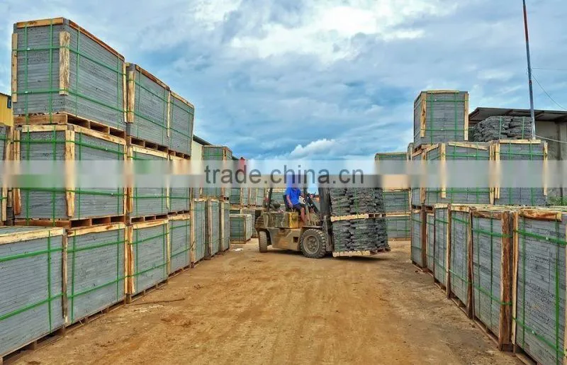 Basalt stone cube hand made
