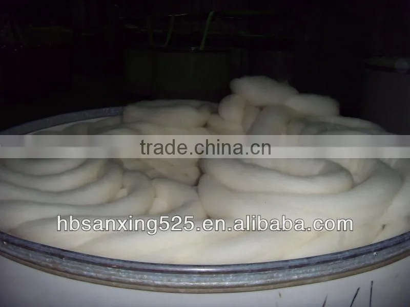 66S 21um 72mmh/58mmh/62mm 100% pure high quality Australia wool top