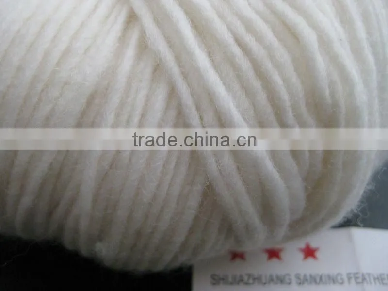 FRESH!!!100% merino chenille wool yarn, 8NM - 16NM,raw white/bleached white/dyed color