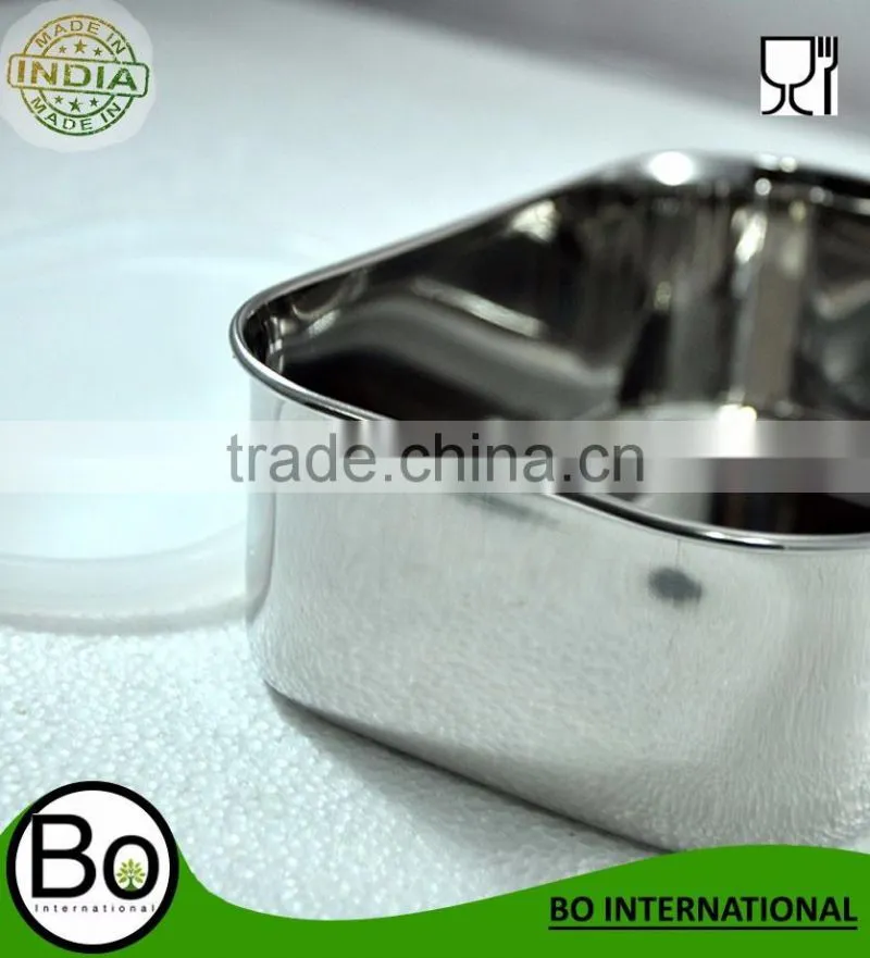 stainless steel lunch box leakproof 7.3 x 5.11 inch