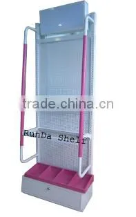 FD-07 metal wheels stands for supermarkets rack