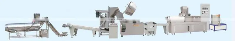 New products fried pellet snack machinery