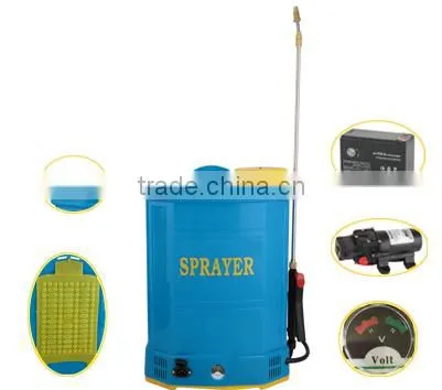 Hot Sell !18L rechargeable electric backpack pesticide backpack sprayer