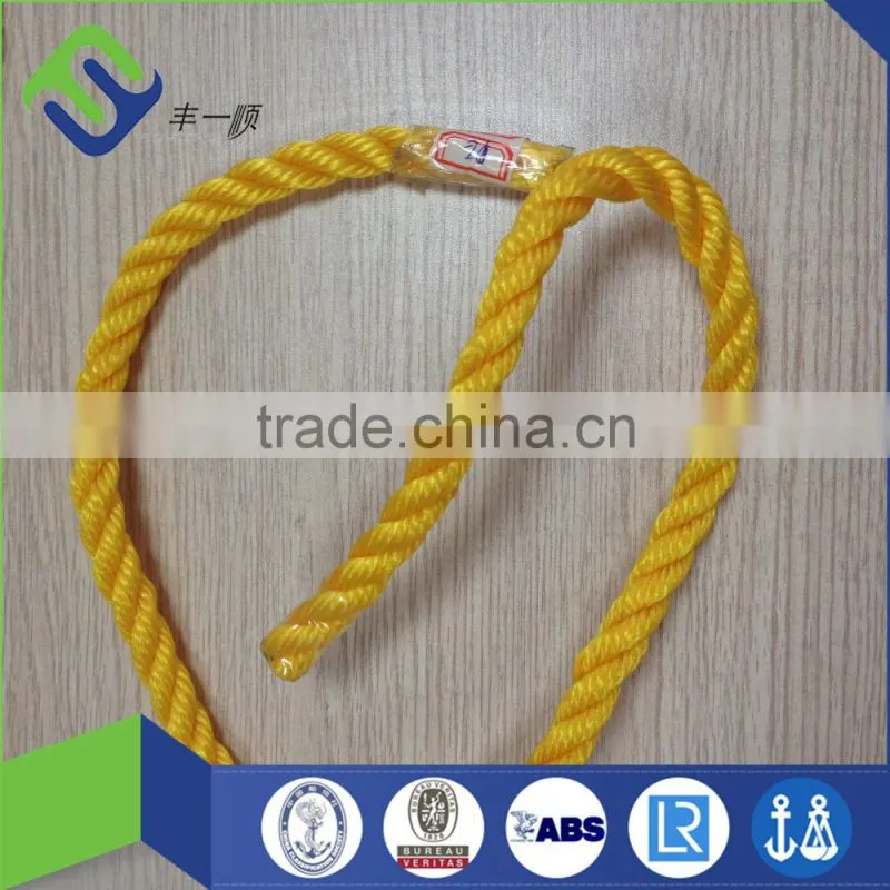 PE PP 10mm 3-Stranded Marine Rope
