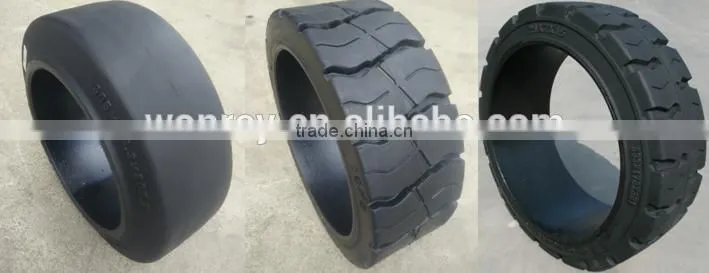 Prices Discounted WonRay 18X7X12-1/8 solid forklift press-on tire traction tires 18712