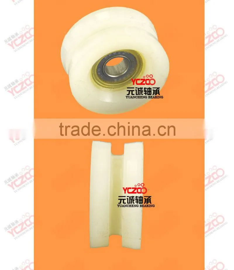 696 square groove sliding gate wheel and roller