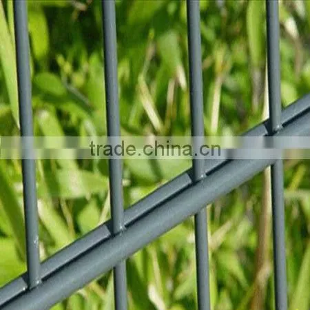 Chinese Powder Coated CE&ISO certificated Double Wire Mesh Fence(professional manufacturer)