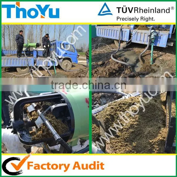 ThoYu CE Certificated Salable Screw Press Cow Dung Dewater Machine (SMS:+86-15903675071)