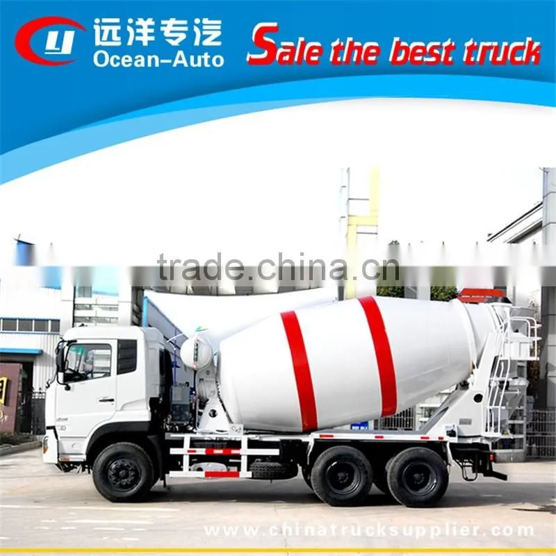 China supplier 6x4 Dongfeng 10M3 concrete mixer truck for sale brisbane
