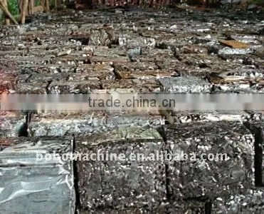 Horizontal scrap car shredding machine