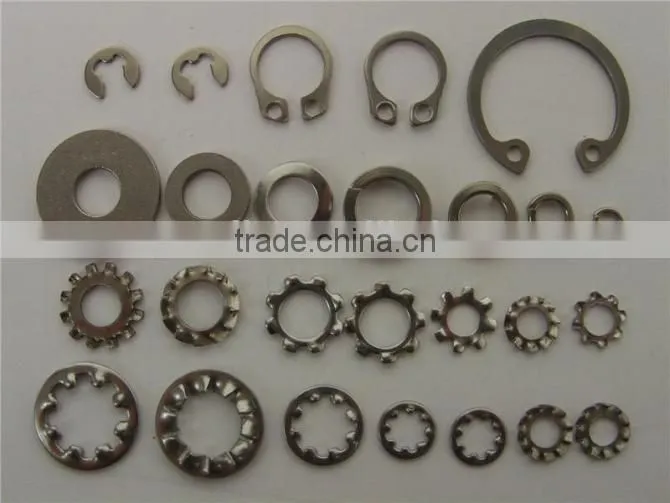 STAINLESS STEEL WASHER AND CIRCLIP