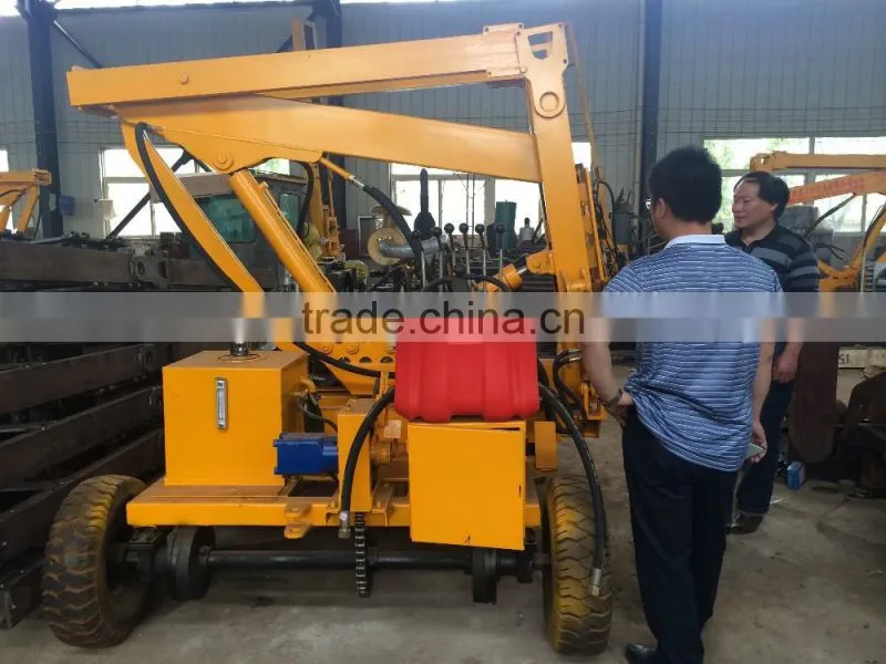 Pile driving machine