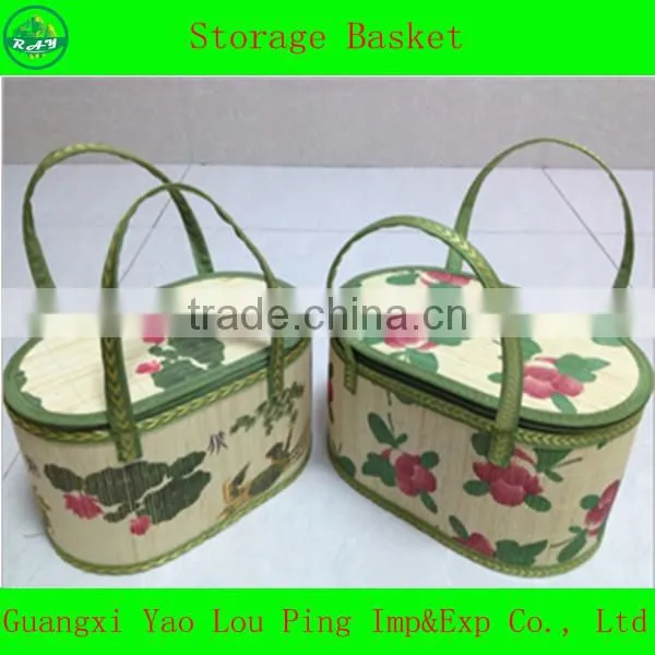 Bamboo Basket For Fruit