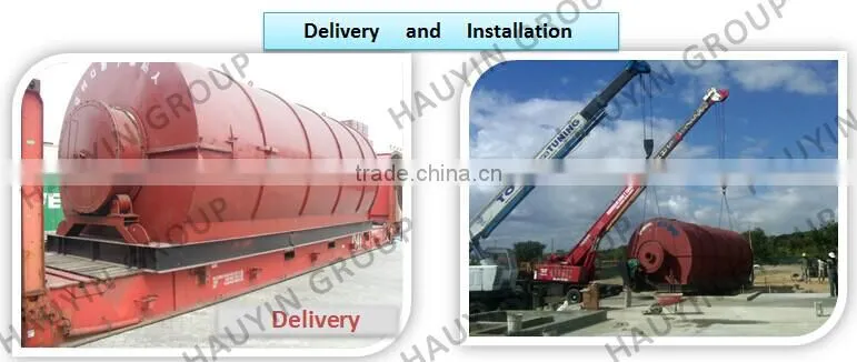 Plastic Refinery to Fuel Plant by Huayin Pyrolysis Assembly