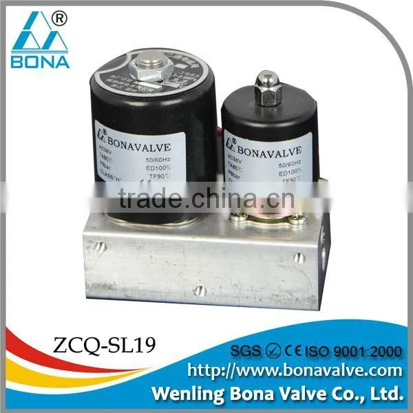 BONAVALVE new model AC220V 230V 6.5mm 7mm 7.5mm 8mm arc mig mag tig welding machine gas valve solenoid valve